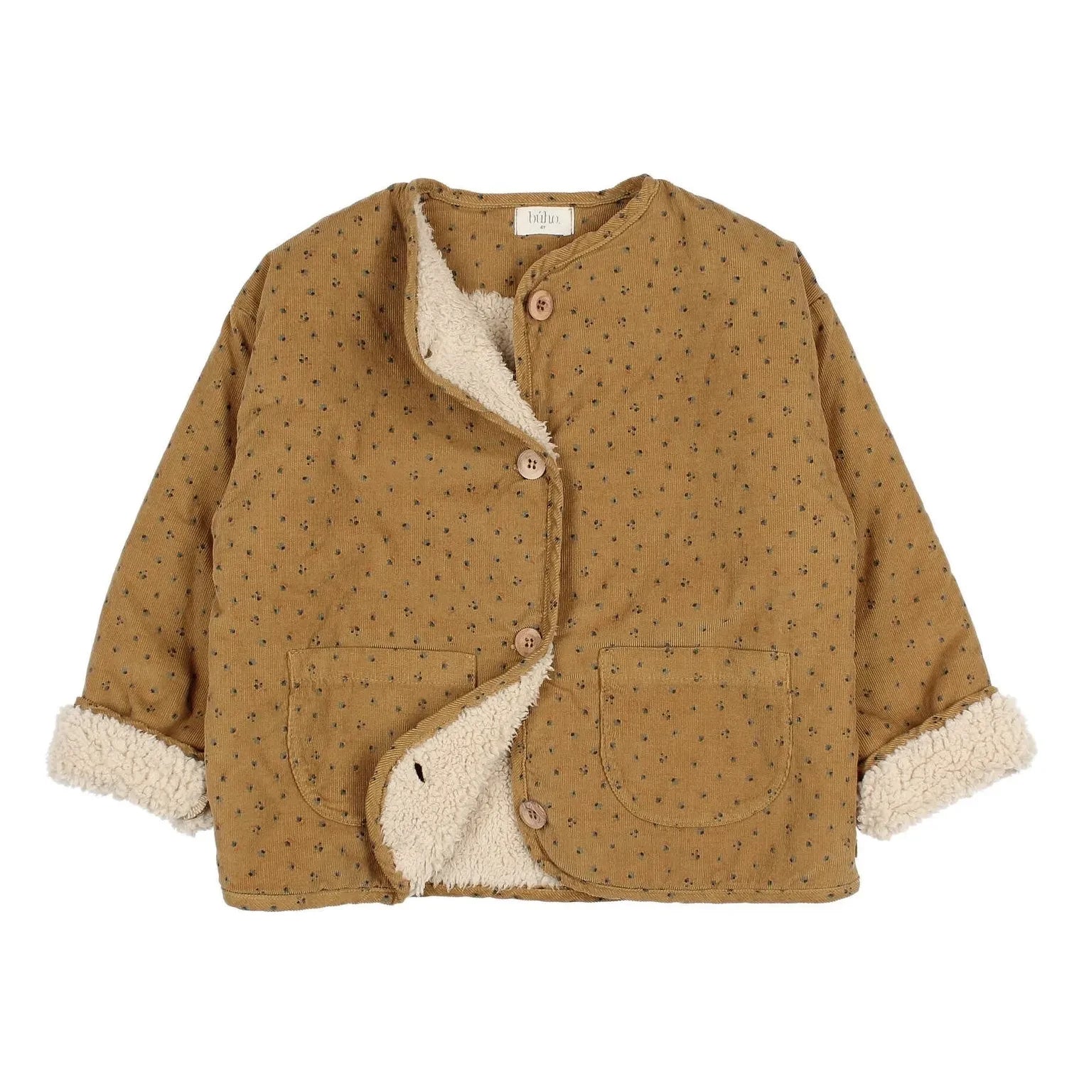 Búho - Organik pamuk astarlı ceket | Hardal