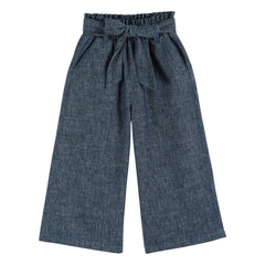 Emile et Ida - Loose-fitting trousers with belt | Navy Blue