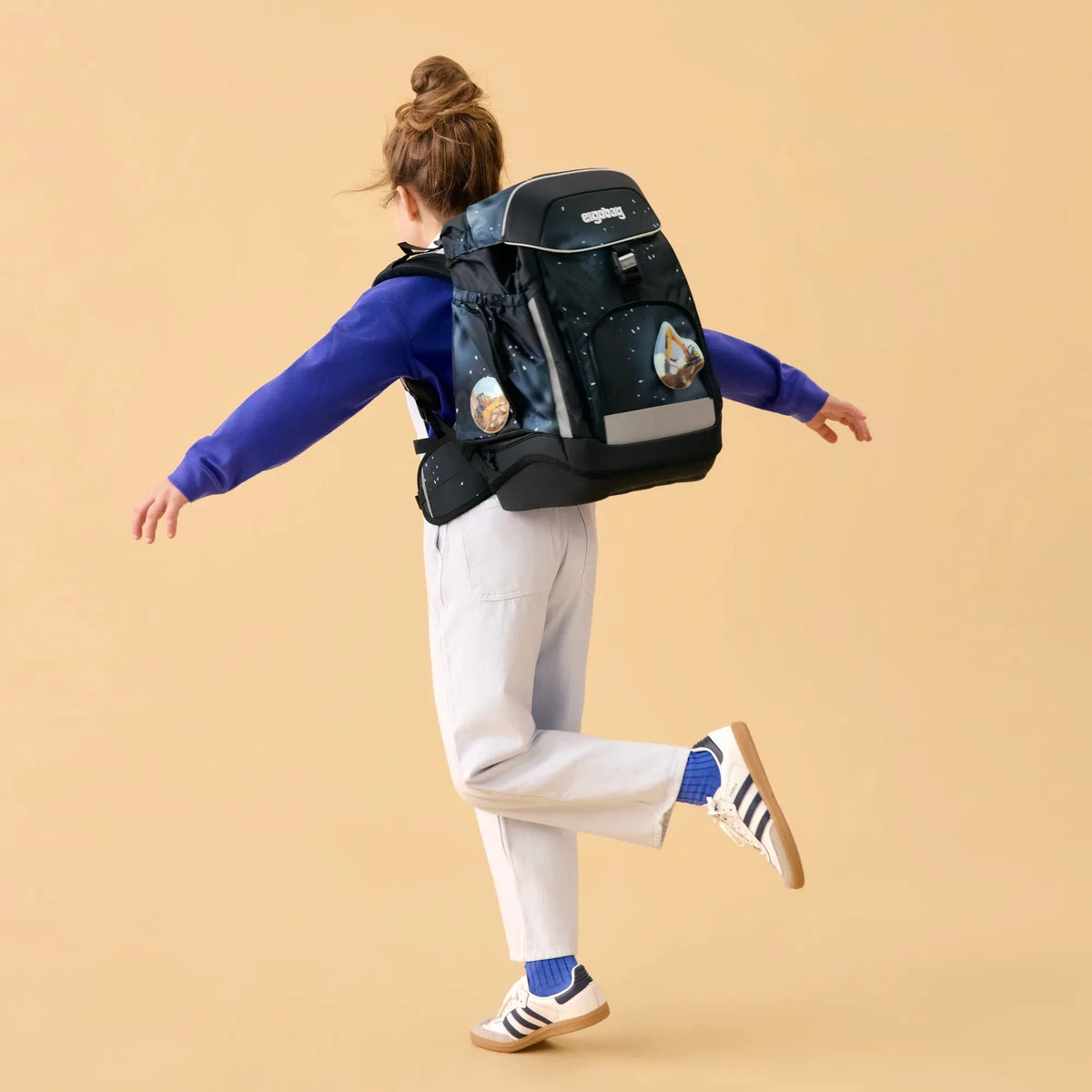 Ergobag - School Backpack Set Maxi Cementbear