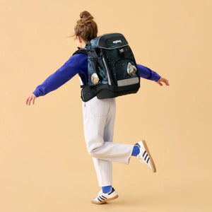 Ergobag - School Backpack Set Maxi Cementbear