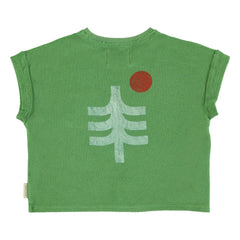Piupiuchick - Mountain Lake T-shirt | Yeşil