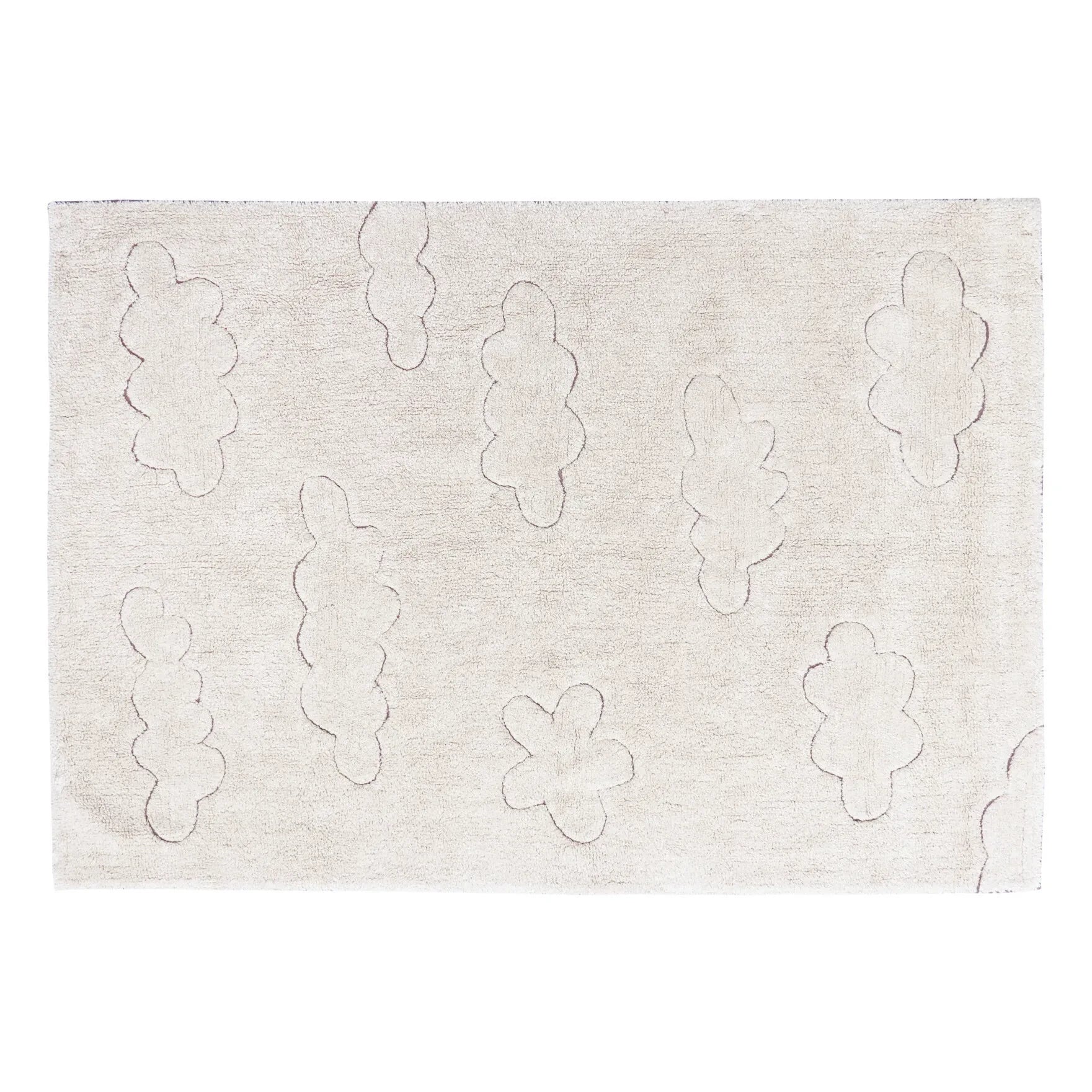 Lorena Canals - Wolken RugCycled Teppich | Ecru