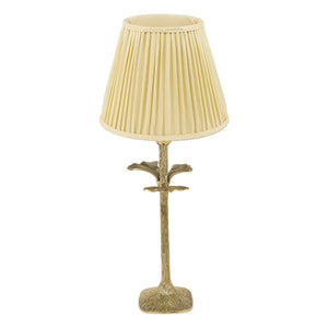 Doing Goods - Kiara Silk Lampshade | Pale Yellow