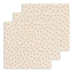 Konges Sløjd - Pipa Petite Organic Cotton Cloths - 3-Pack | Powder Pink