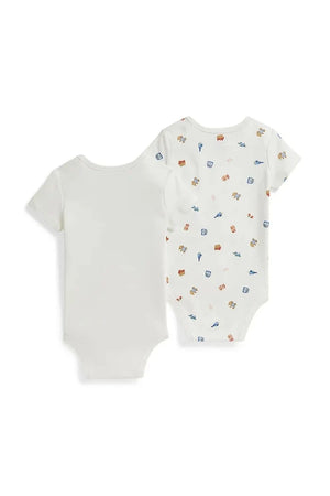 Polo Ralph Lauren Pamuklu Bebek Body (2'li)