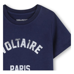 Zadig & Voltaire - T-Shirt-Kleid Paris | Dunkelblau