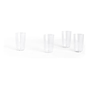 Heu - Abgeschrägte Gläser - 4er Set