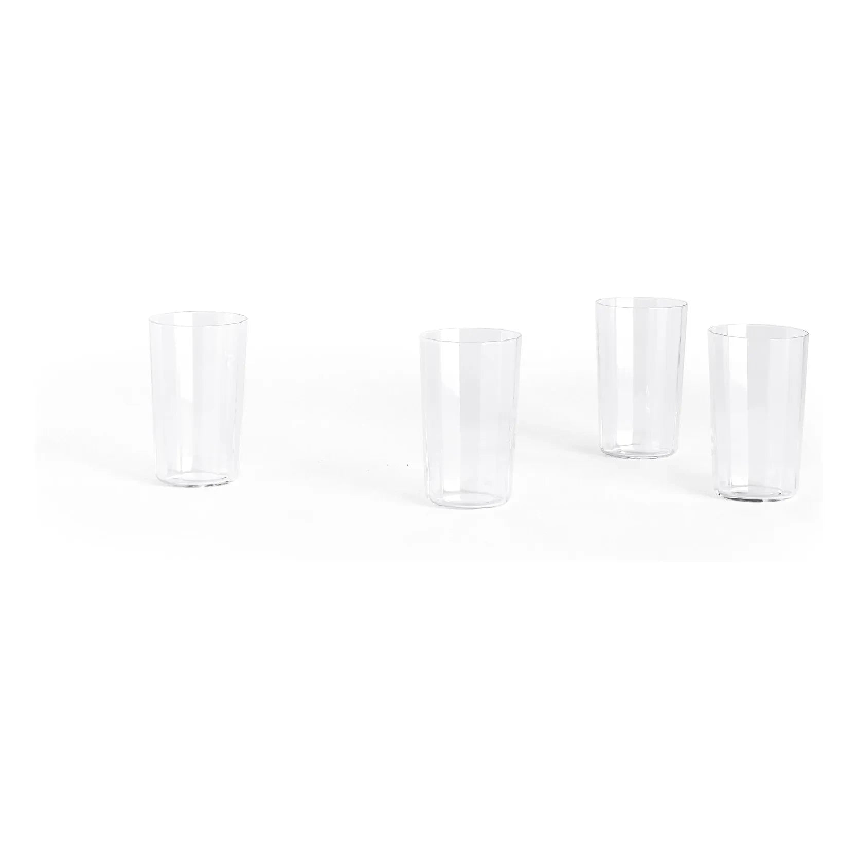 Heu - Abgeschrägte Gläser - 4er Set