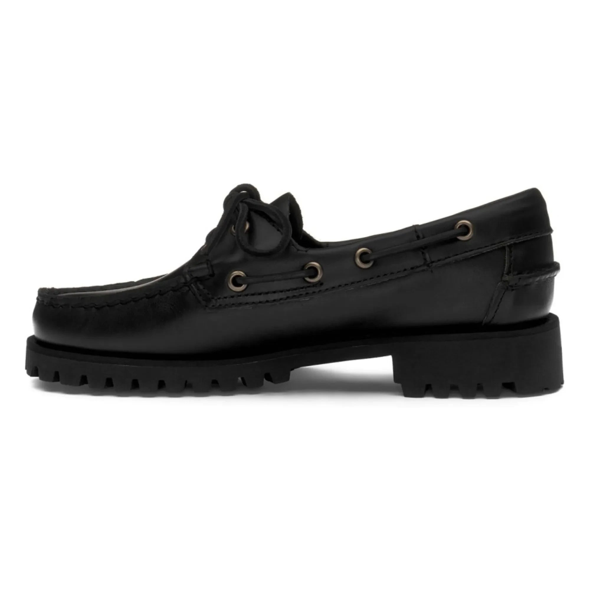 Sebago - Ranger Waxy Mokassins | Schwarz