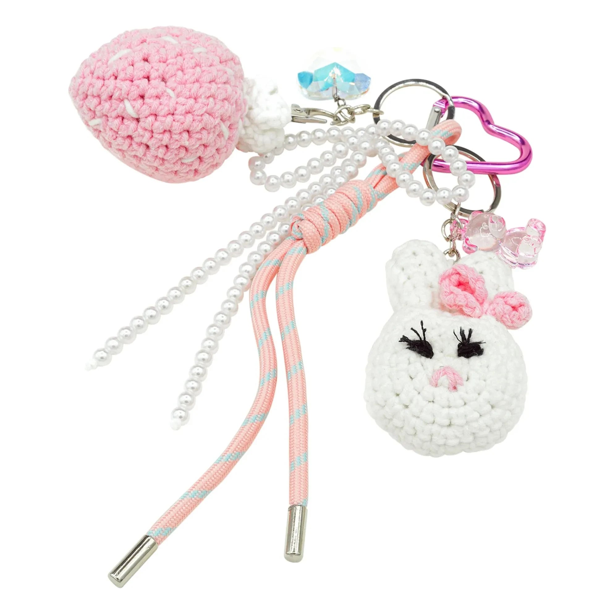 La Petite Épicerie - Crochet Charm Set - Glam Pink