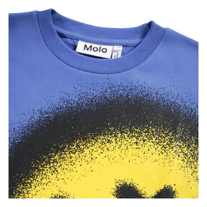 Molo - Rodney Organic Cotton T-Shirt | Blue