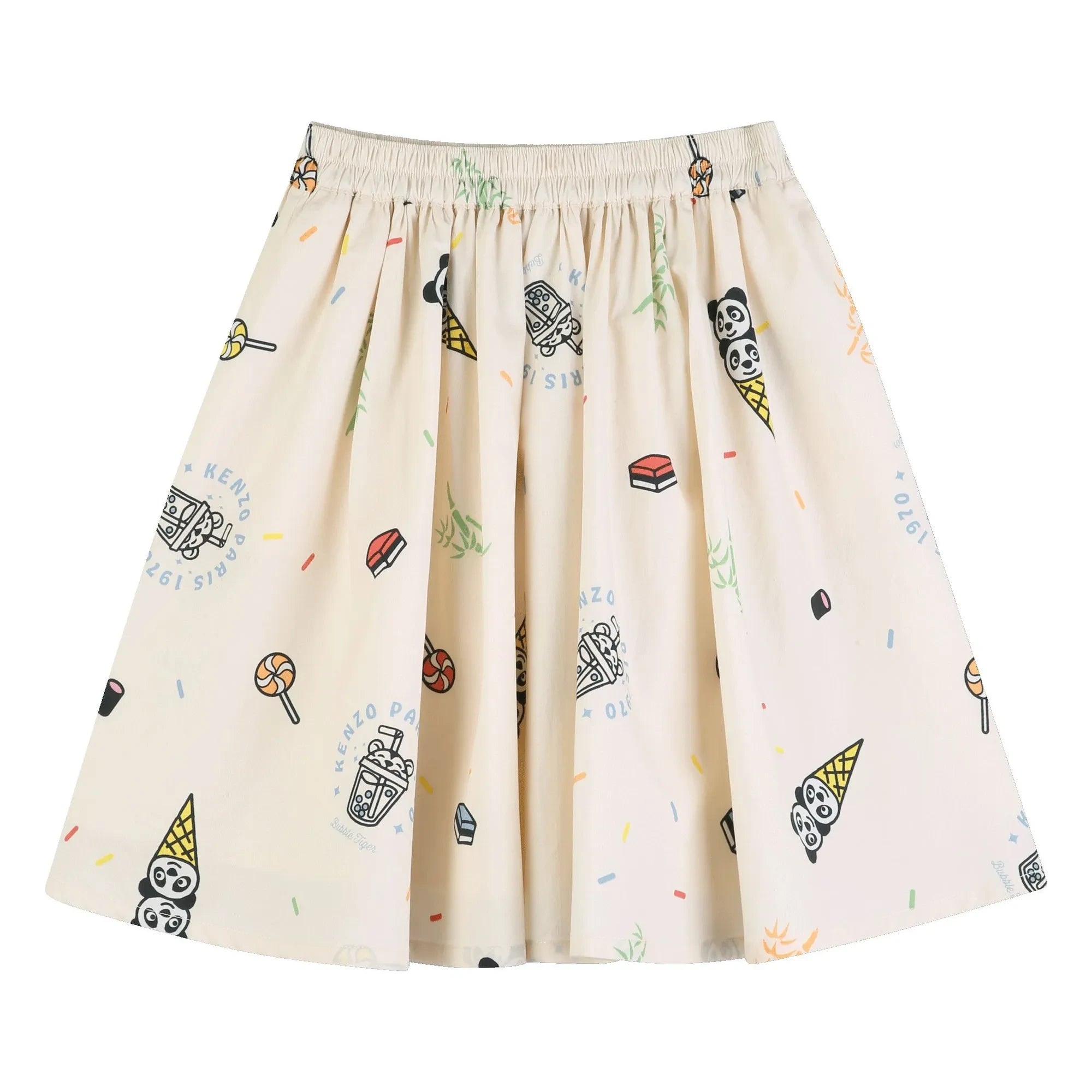 Kenzo - Happy Sweet Panda etek | Ekru