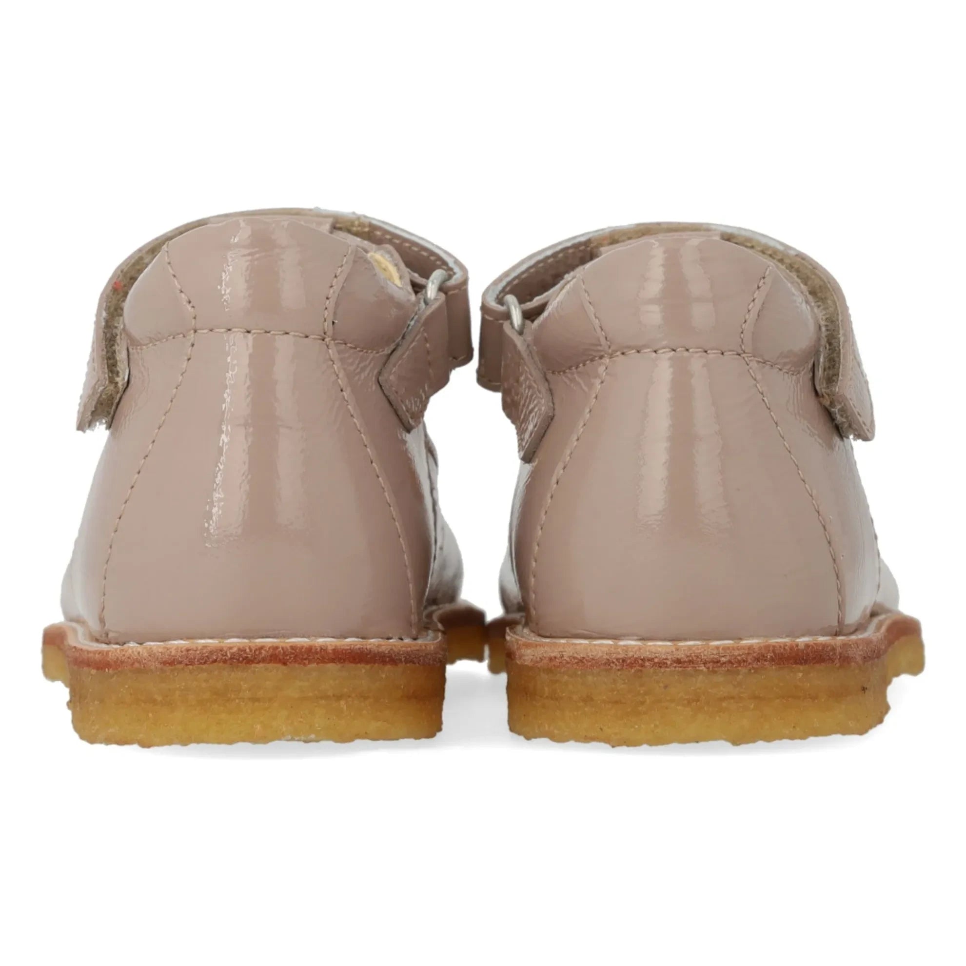 Angulus - Klassische Baby-Schuhe mit Herzmotiv | Hellrosa