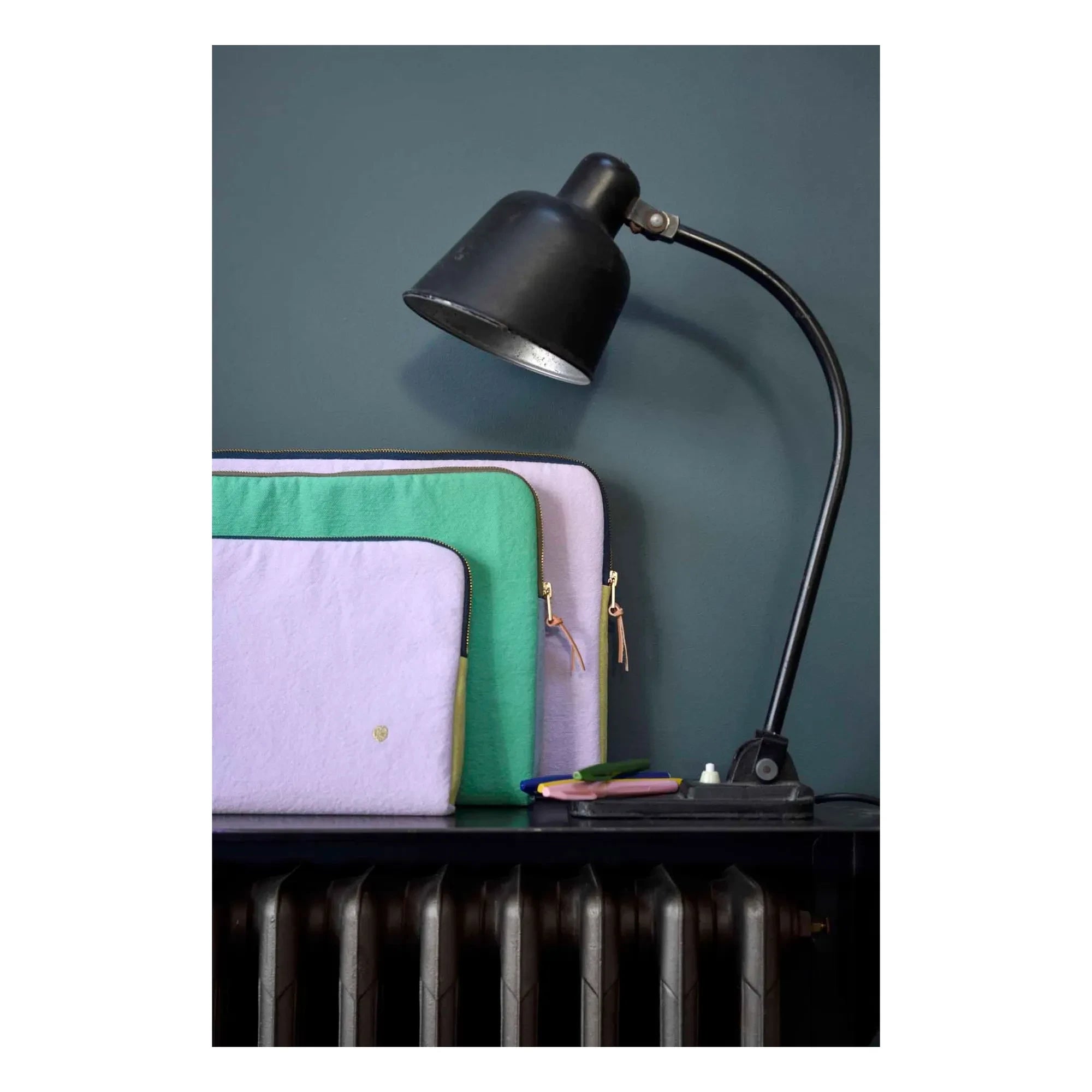 La cerise sur le gâteau - Tricolo bilgisayar çantası | Leylak