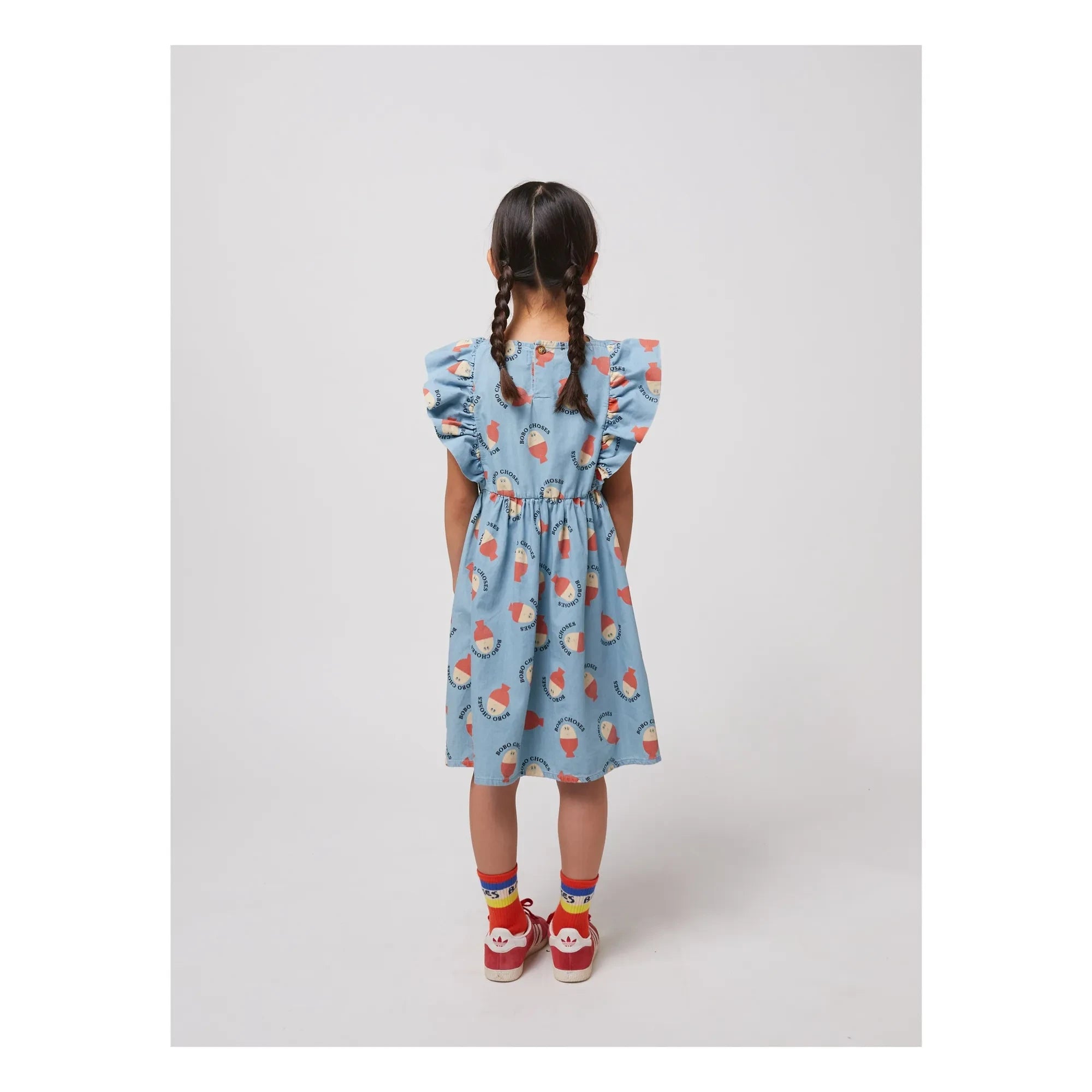 Bobo Choses - Hafif Bobo Denim Elbise | Açık mavi
