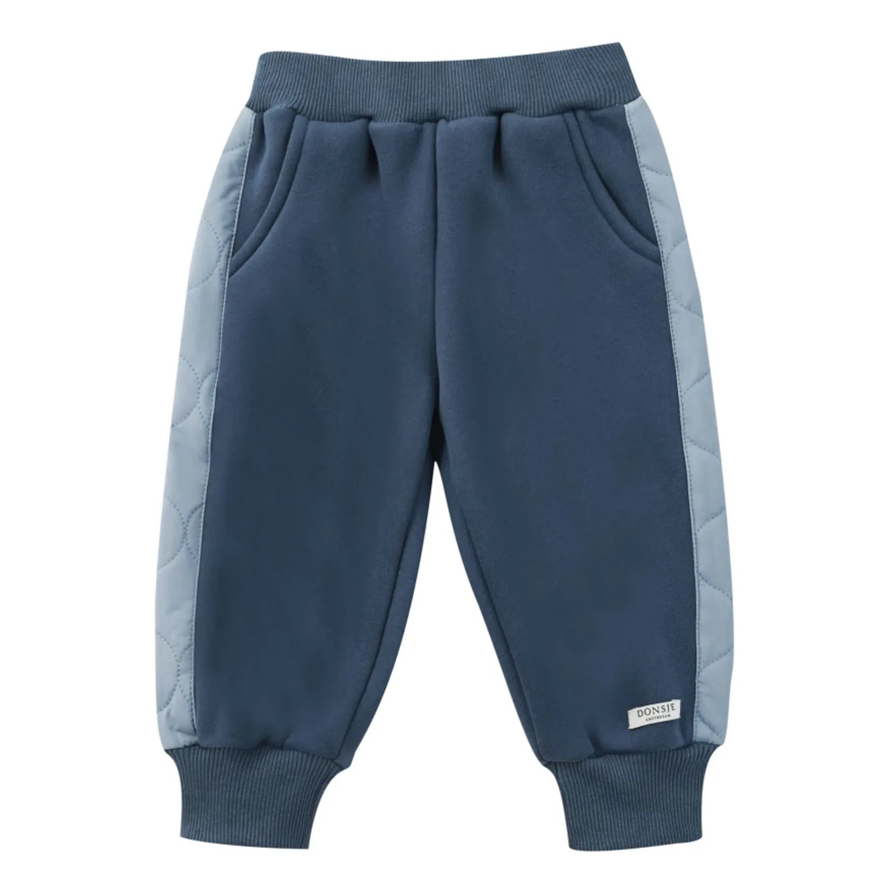 Donsje - Noorien Bi-Material Jogger | Koyu Mavi