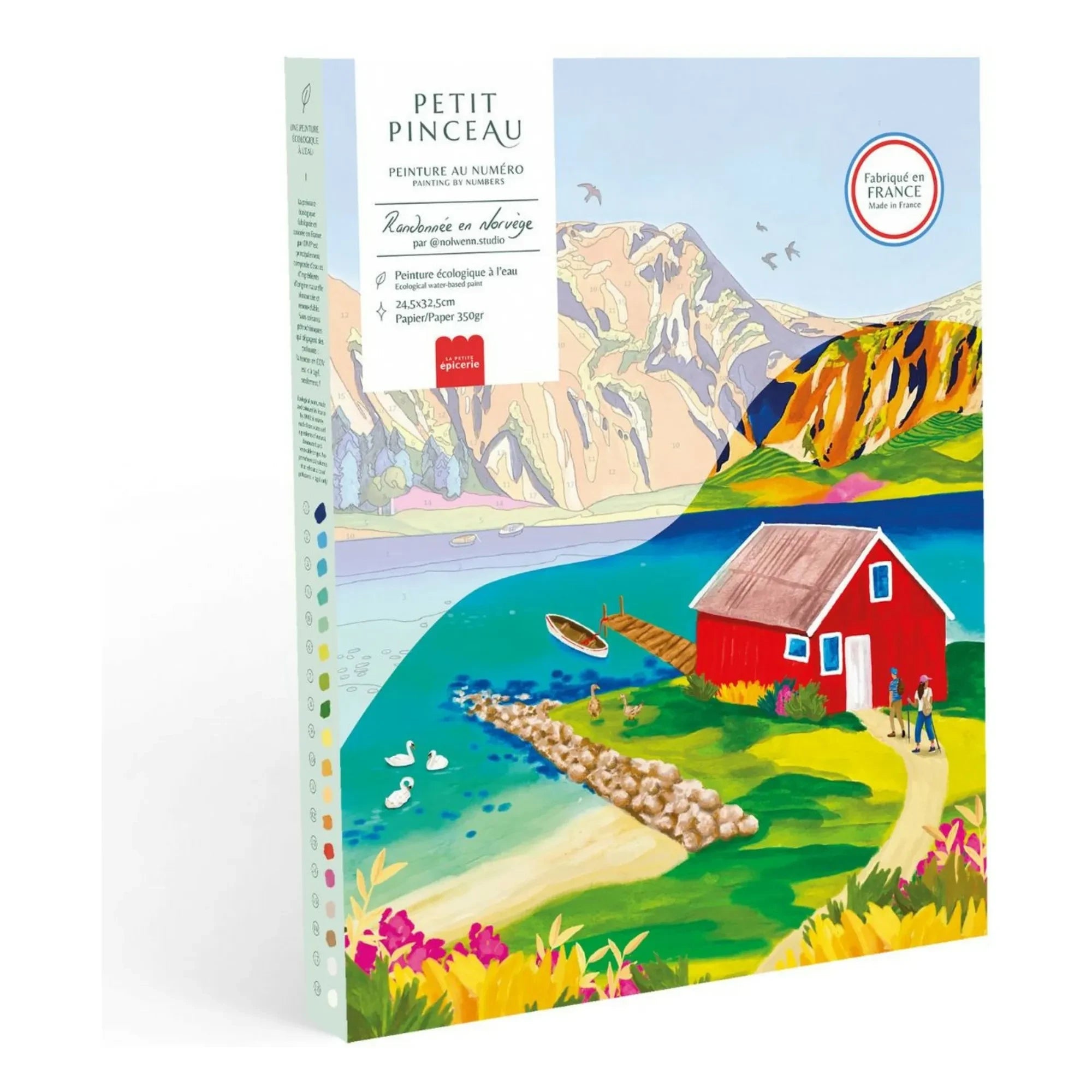 La Petite Épicerie - Boyama seti - Norveç, Nolwenn Studio