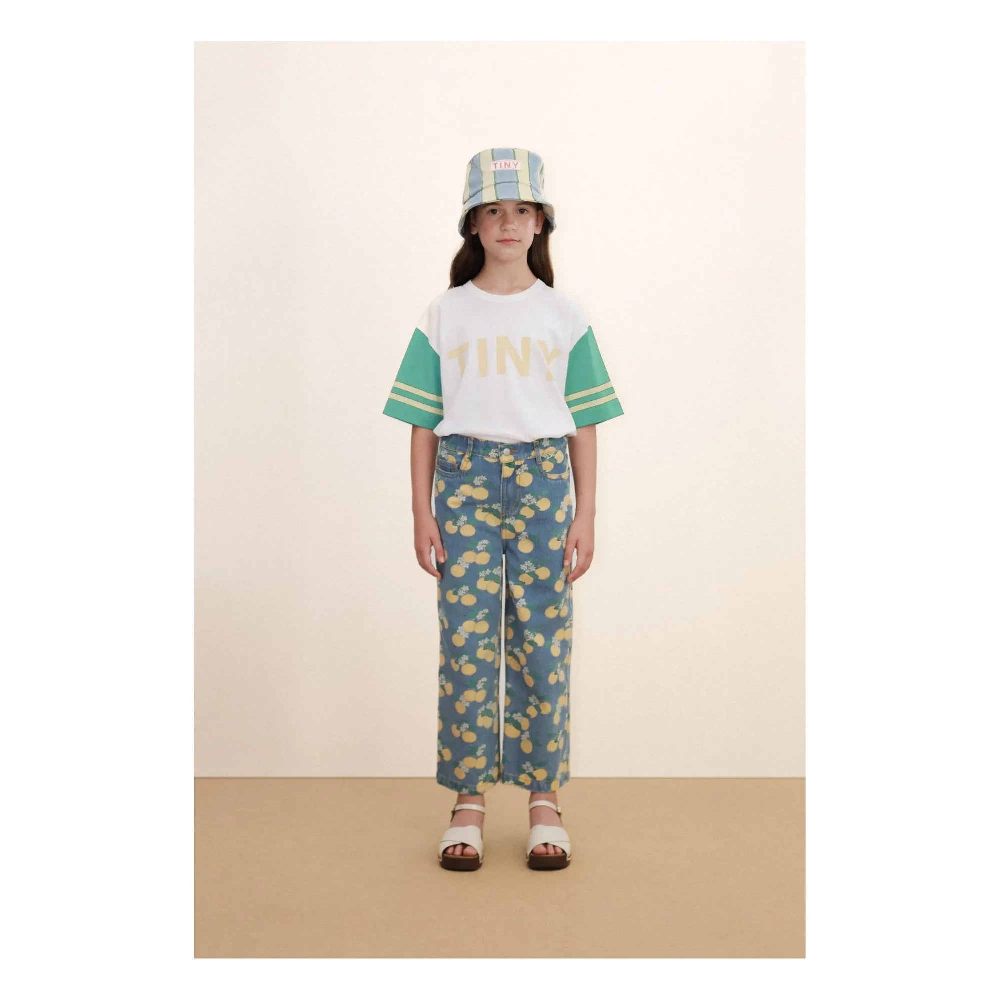 Tinycottons - Jeans Oranges | Blau