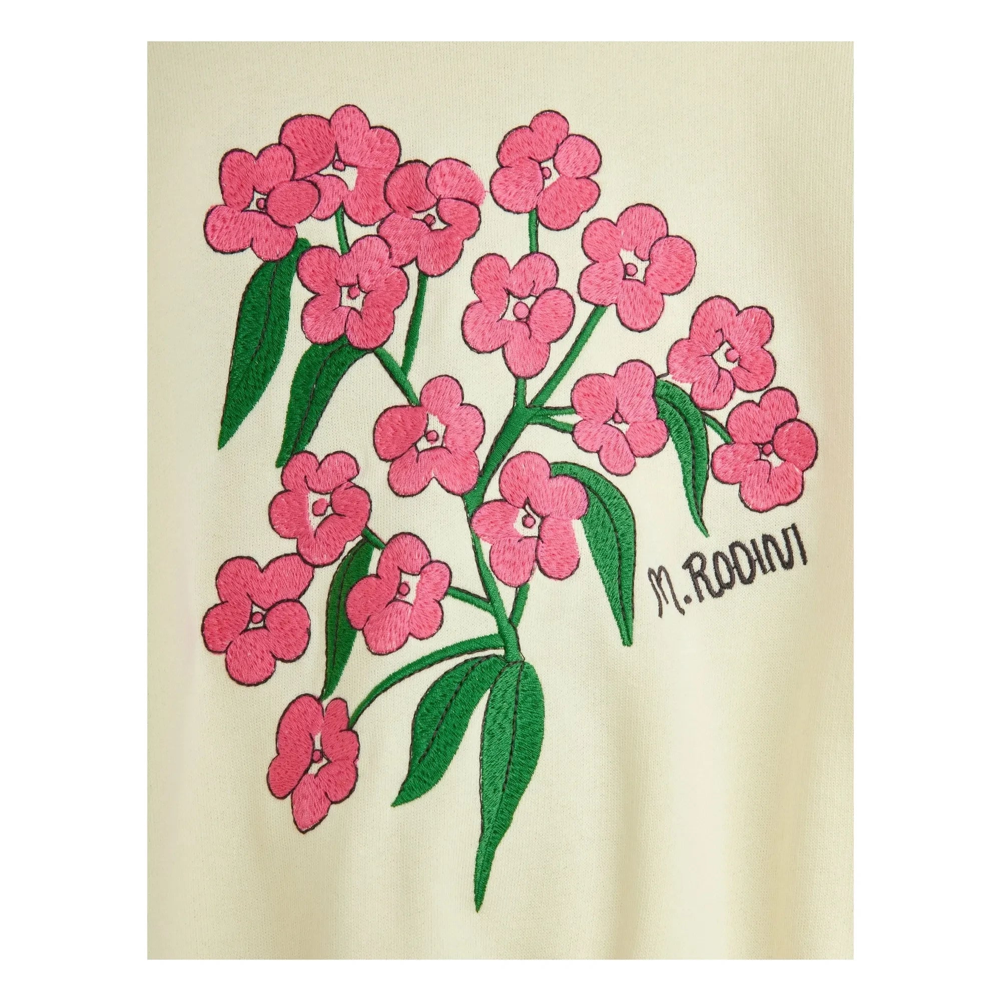 Mini Rodini – Alpines Bio-Baumwoll-Sweatshirt | Ecru