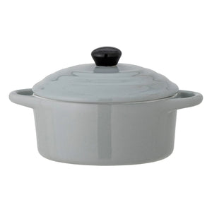 Bloomingville - Stoneware Serving Plate | Grey