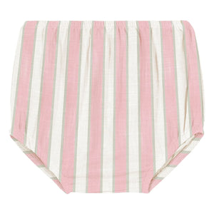 Studio Bohème - Ami Striped Organic Cotton Bloomers | Pink