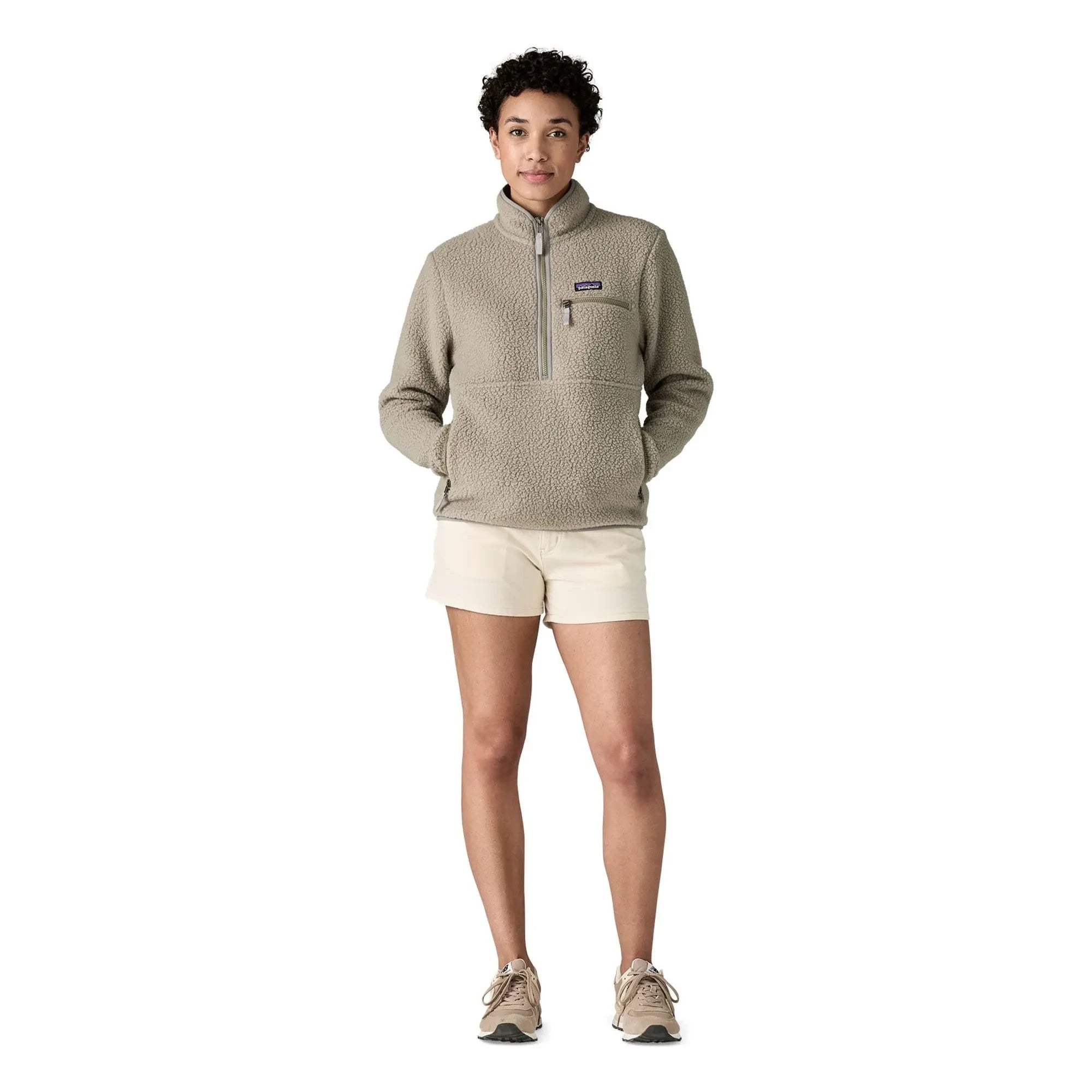 Patagonia - Retro Polar Polar Marsupial Geri Dönüştürülmüş Lifler | Açık gri