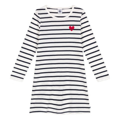 Petit Bateau - Çizgili Gecelik | Lacivert
