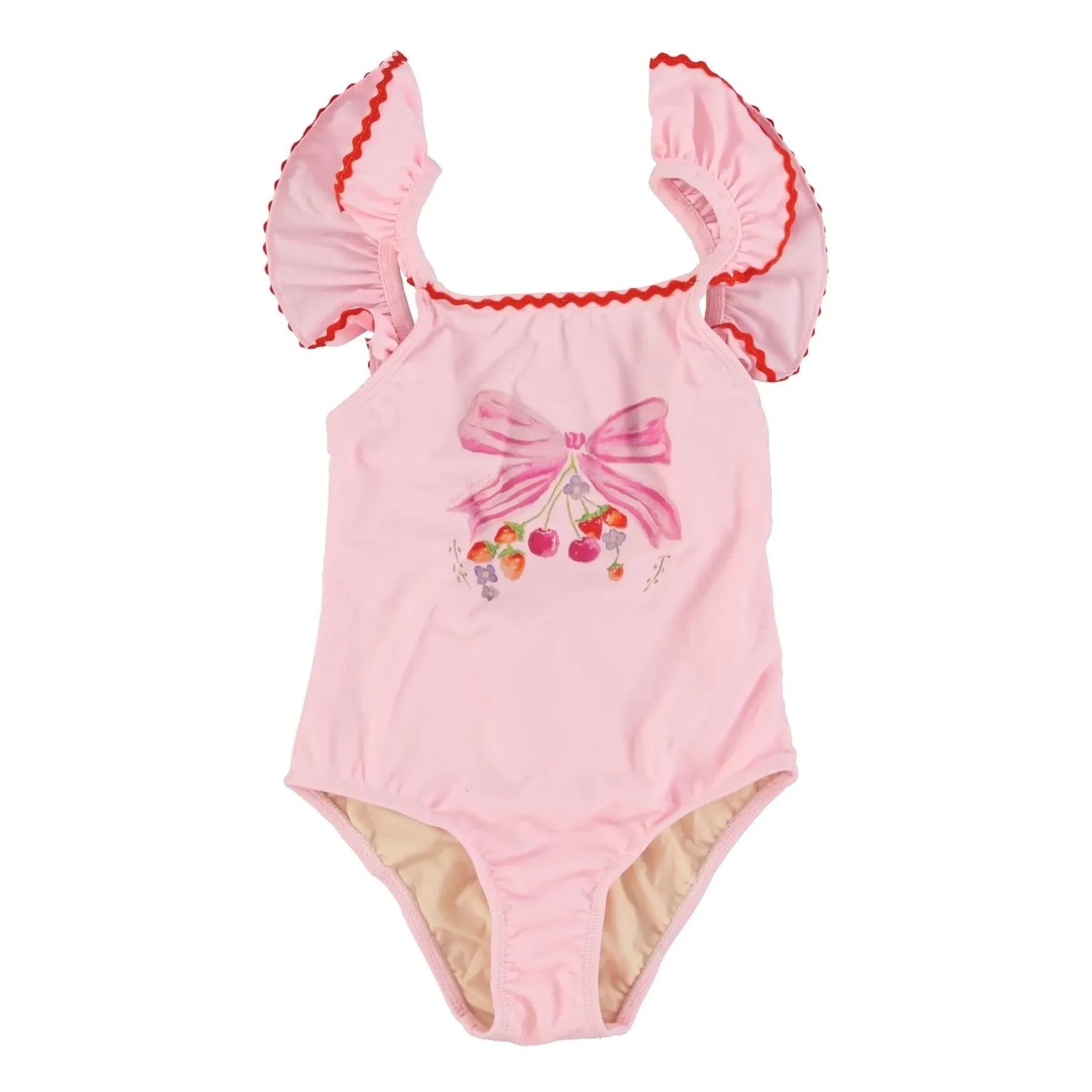 Bebe Organic - Juliet Volanlı Mayo | Pudra pembe