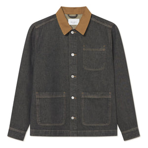 Les Deux - Layton Denim Overshirt | Siyah