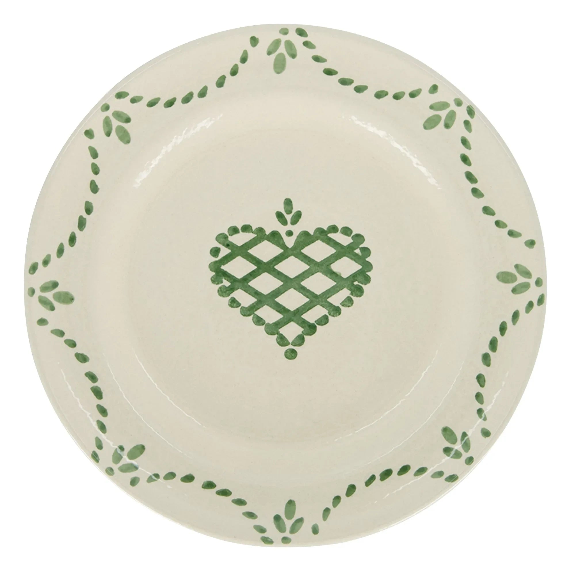 House of Capricorn - Viana dinner plate | Green