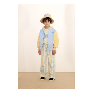 Tinycottons - Hoodie aus Bio-Baumwolle mit Farbblock-Muster | Grün