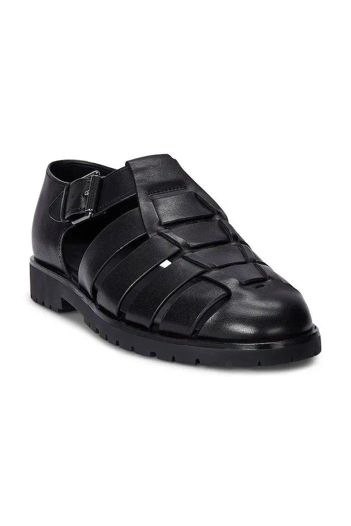 Polo Ralph Lauren Erkek Deri Sandalet Finn Lug