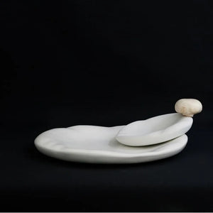 Moustache - Canova Orta Sehpa, Constance Guisset | Beyaz