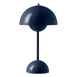 & Tradition – Flowerpot VP9 Tischleuchte, Verner Panton | Dunkelblau
