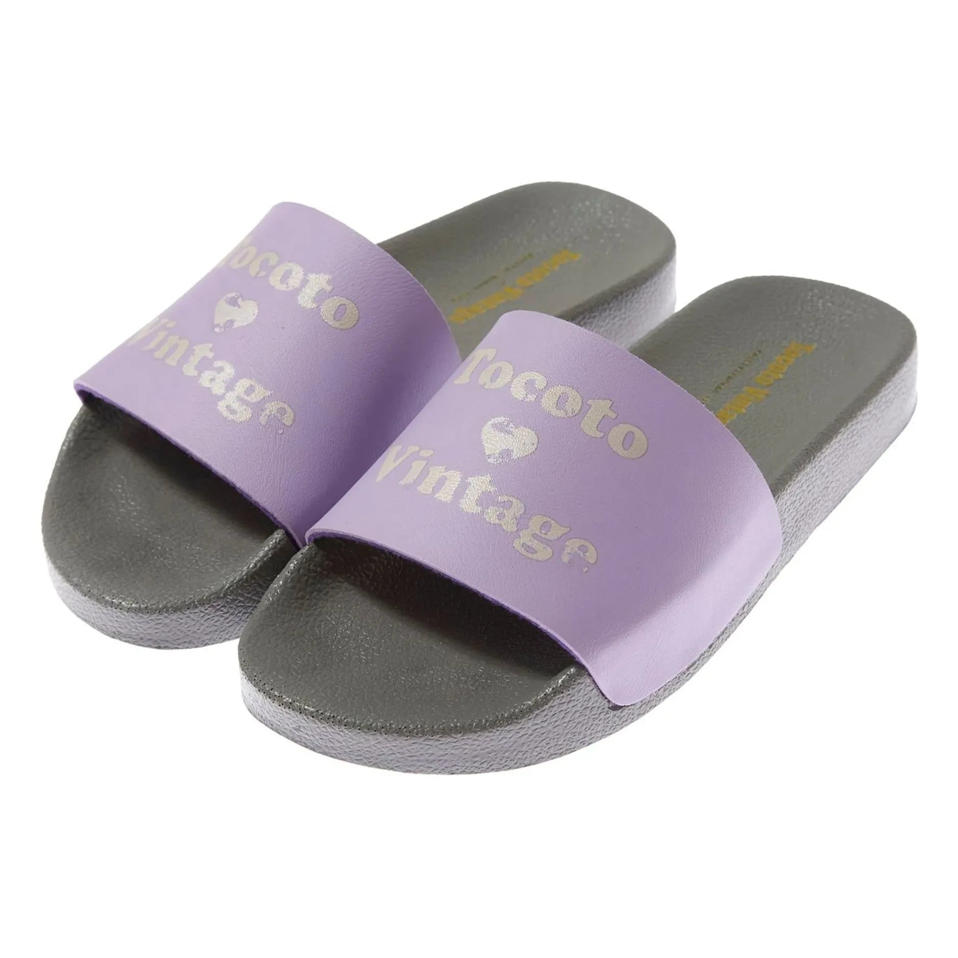 Tocoto Vintage - Renkli plaj sandaletleri | Lila
