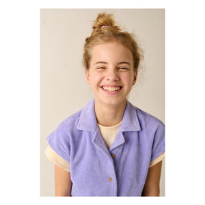 Tumble N'Dry - Jilie Deux Organic Cotton Towel Shirt | Lavender
