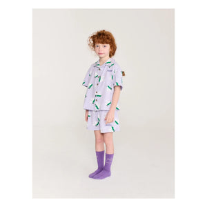 Bobo Choses - Organic Cotton Mouse T-Shirt and Shorts Set | Purple