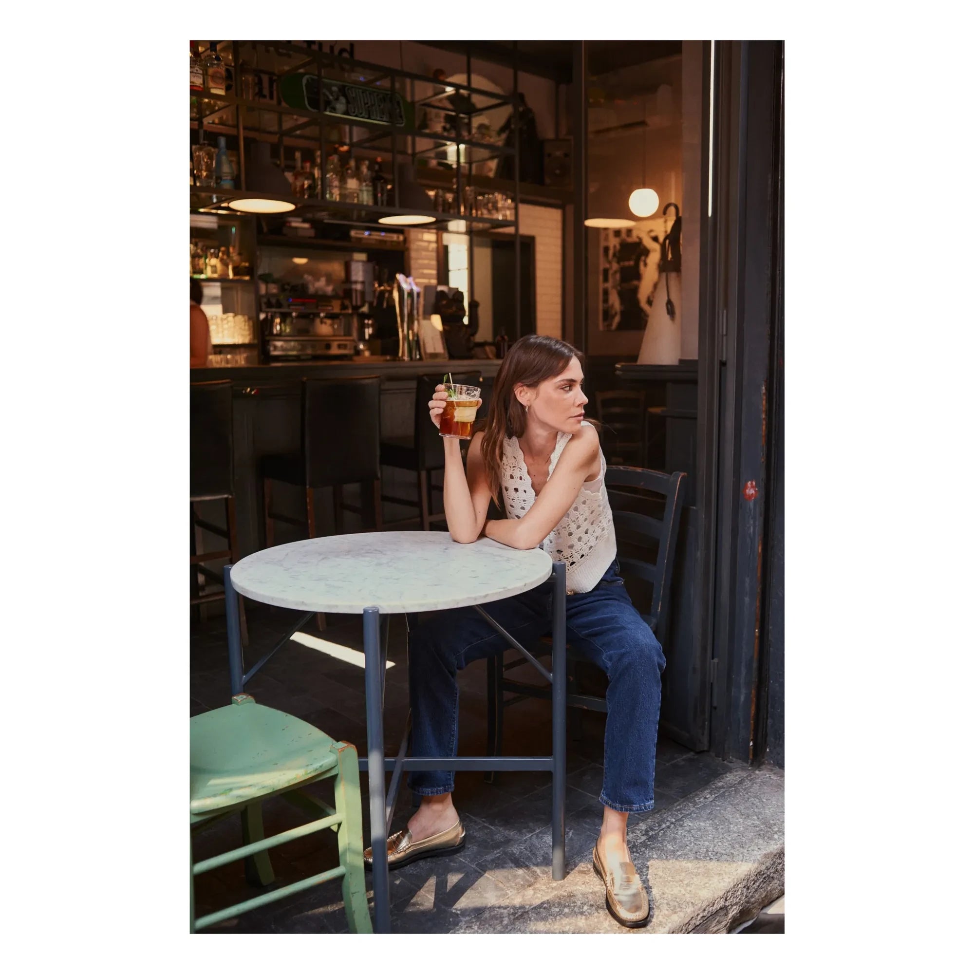 Sebago - Dan Met loafer | Altın