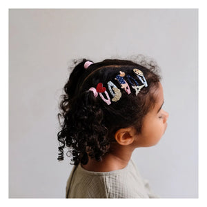 Mimi & Lula – 5er Paris Mini Haarspangen Set | Marineblau