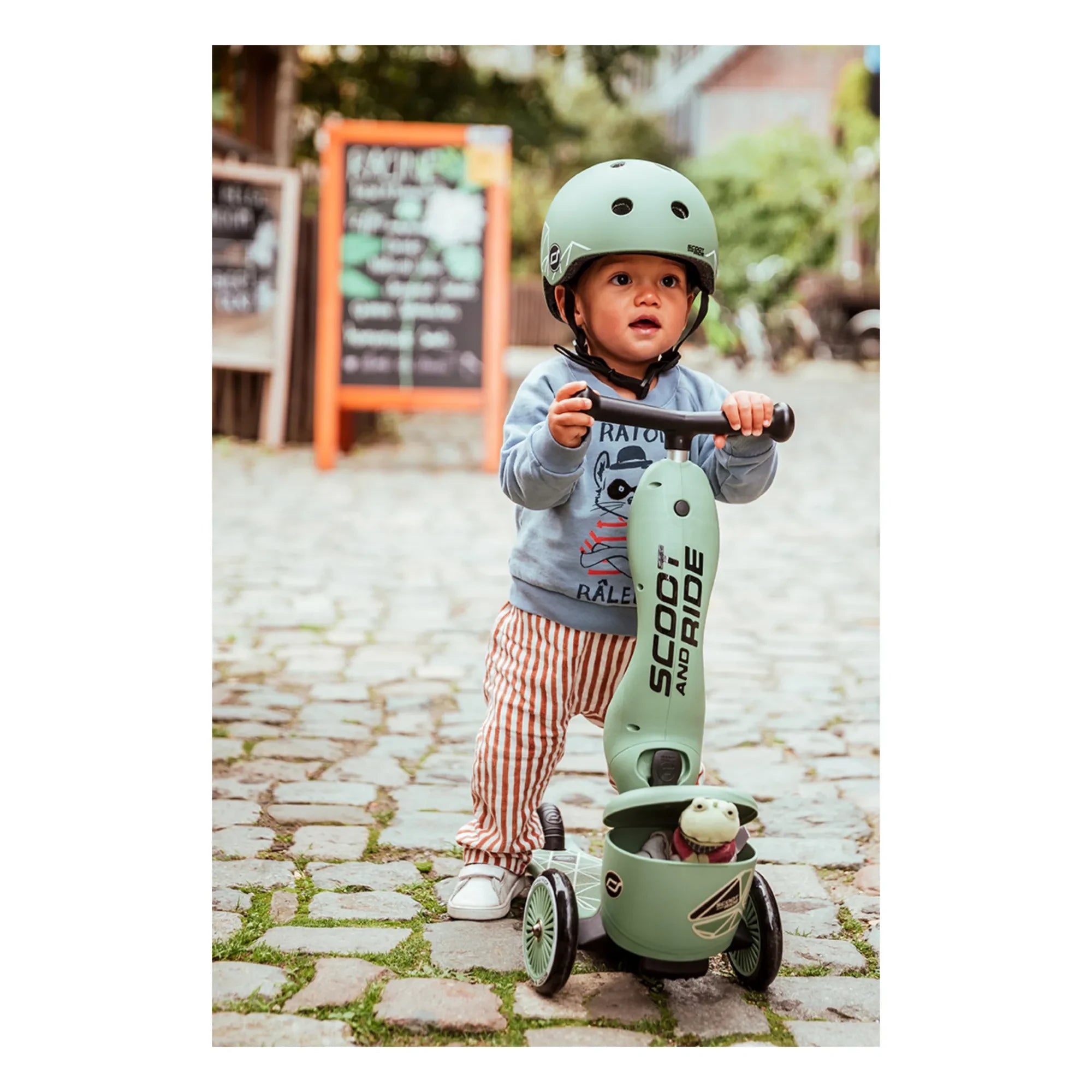 Scoot & Ride - Kask | Yeşil