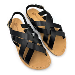 Théluto - Rome Sandal | Black