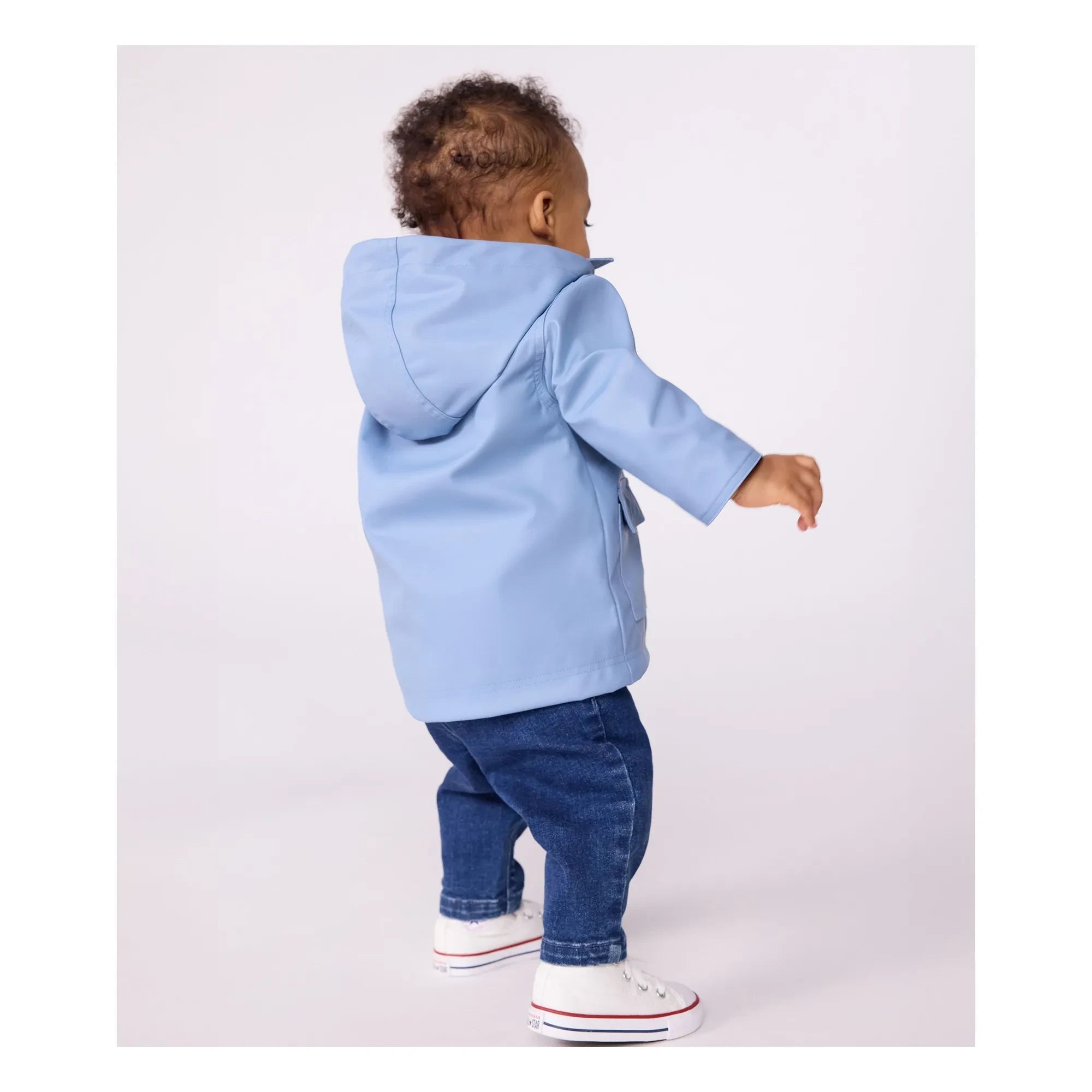 Petit Bateau - Iconic Waxed Recycled Fiber Baby | Blue