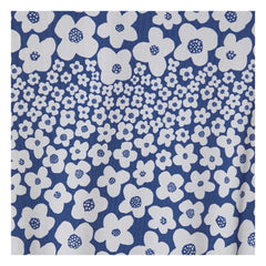Fabula - Long Sleeve Swimsuit with Floral Pattern | Blue