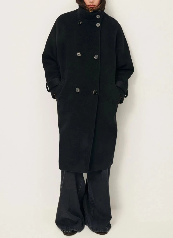 Sessùn - Bleeckett Recycled Wool Coat | Black