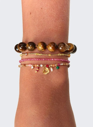 Anni Lu - Rosa Seelenarmband | Hibiskus