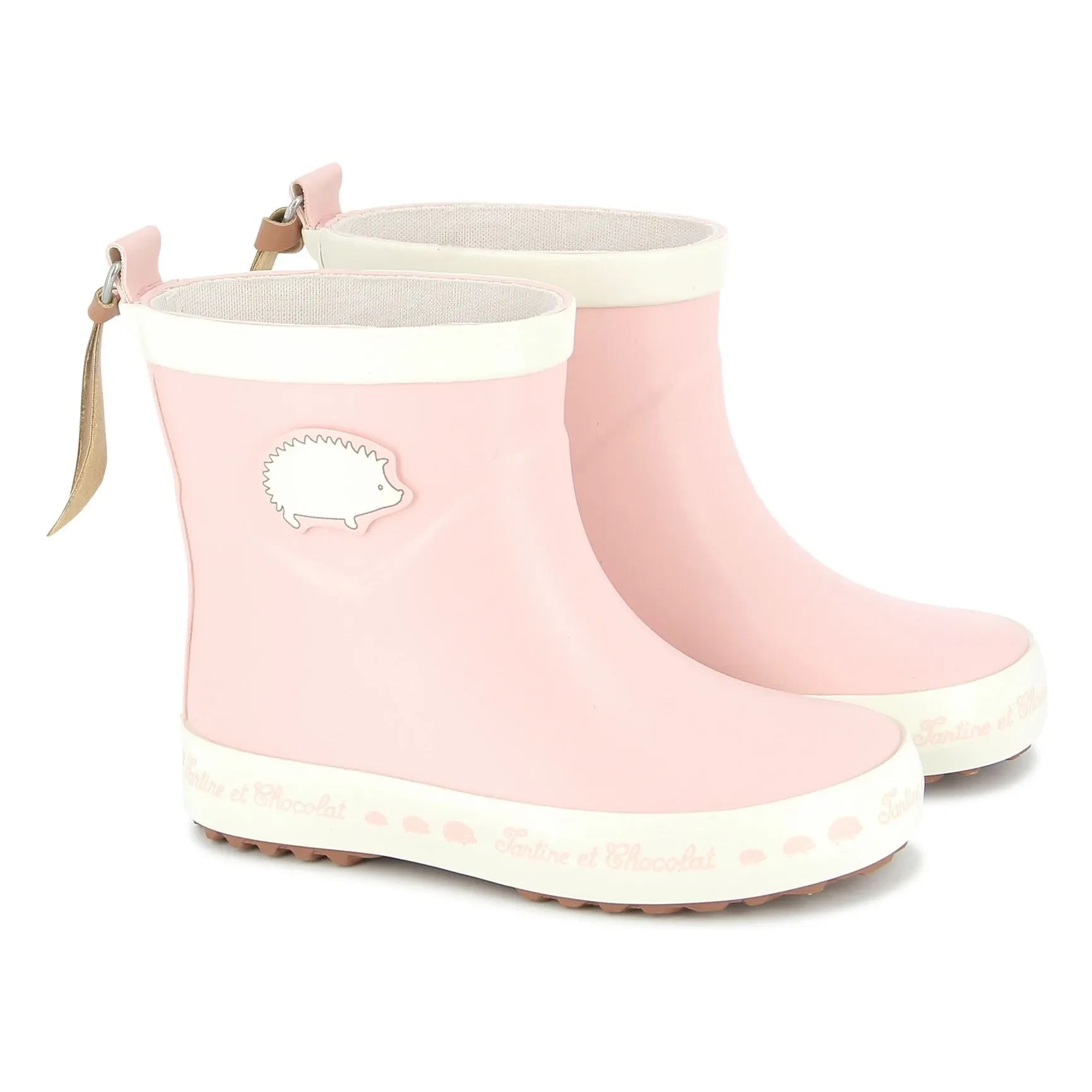 Tartine et Chocolat - Welly Patch Gummistiefel | Rosa