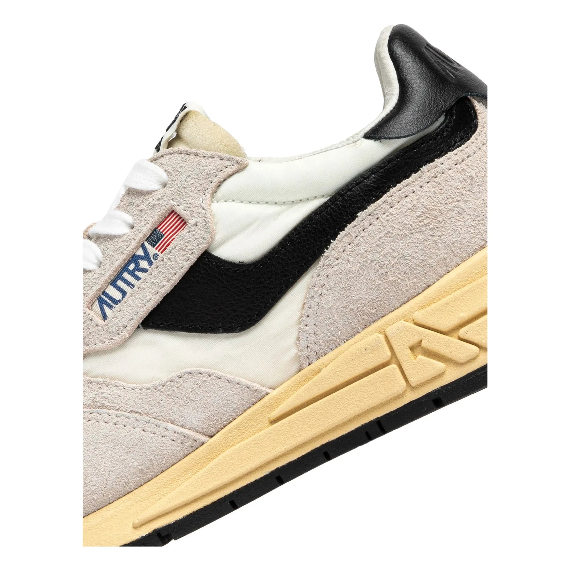 Autry - Sneaker Reelwind Low Bicolor Wildleder | Schwarz