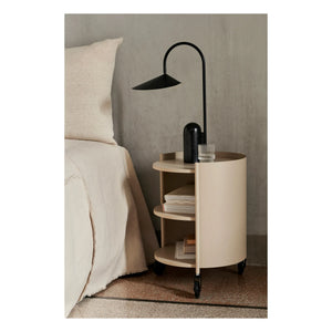 Ferm Living - Arum mermer masa lambası | Siyah