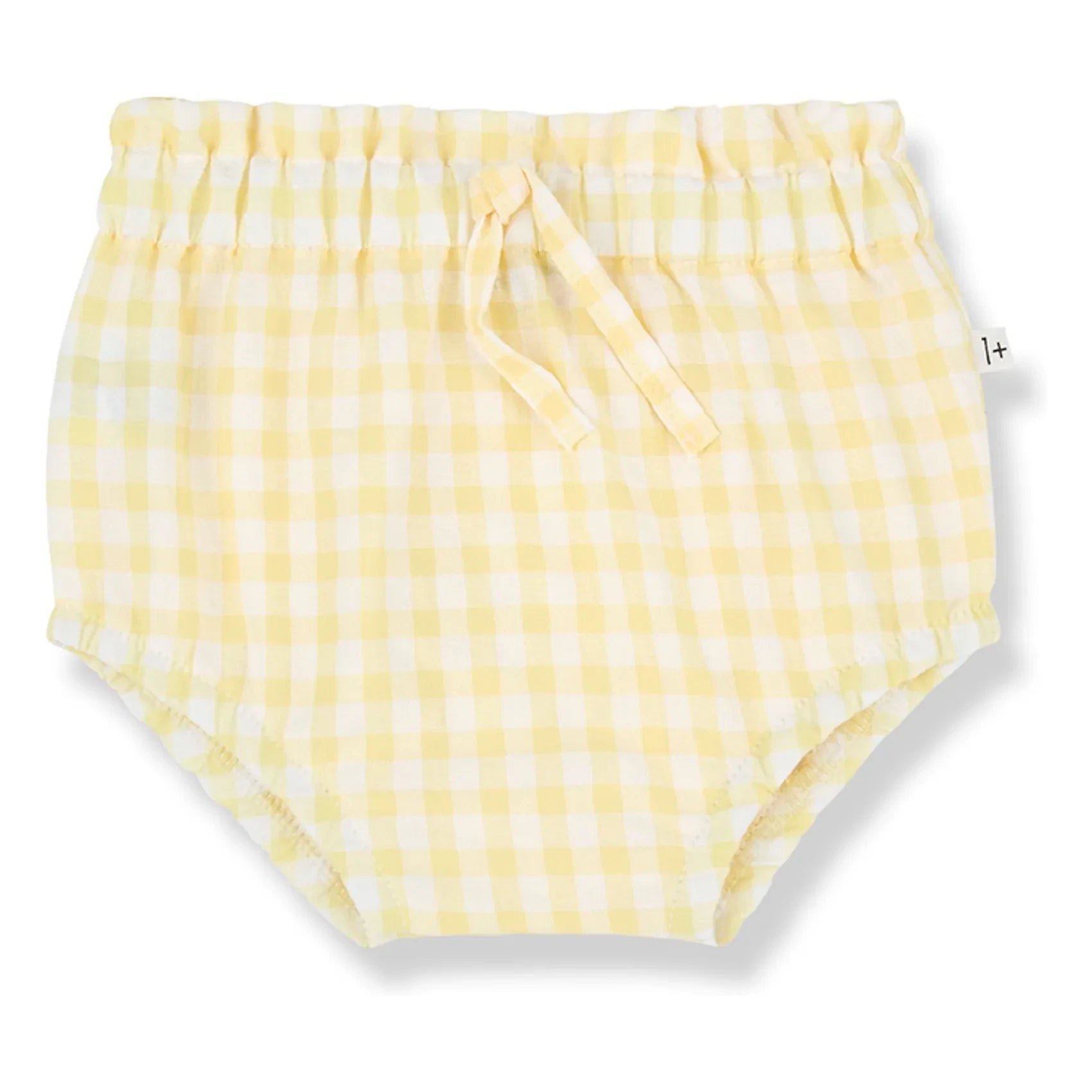 1+ in the family - Bloomer Delos Vichy Seersucker | Light Yellow