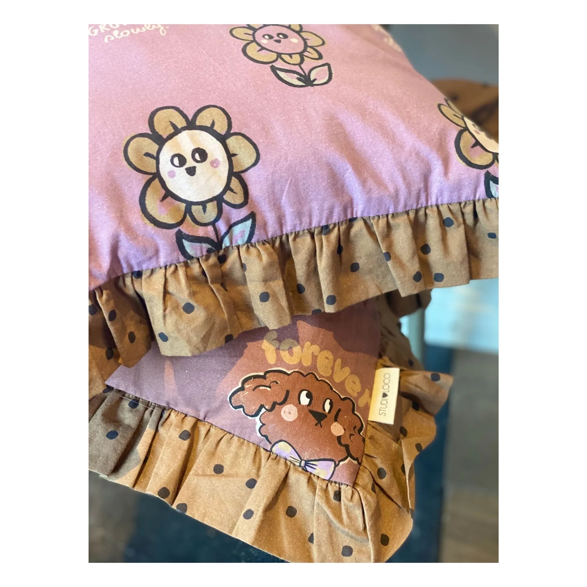Studio Loco - Hunde-Lenkradkissen | Dusty Pink